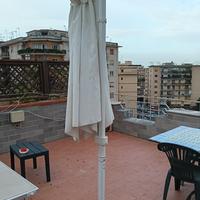 ombrellone e due lettini