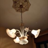 Lampadario in vetro