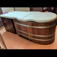 Vasca in legno con Idro e croma