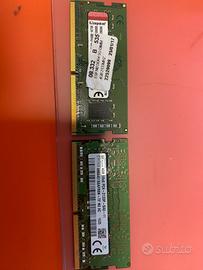 2x Ram ddr4 2133mhz da 4gb/cad