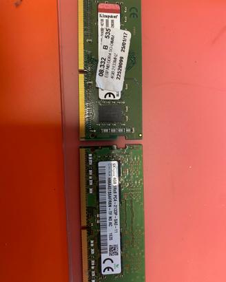 2x Ram ddr4 2133mhz da 4gb/cad