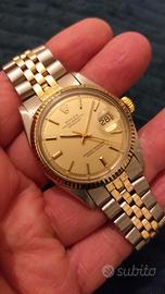 Rolex Datejust 1601 acciaio oro orologio originale
