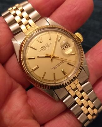 Rolex Datejust 1601 acciaio oro orologio originale