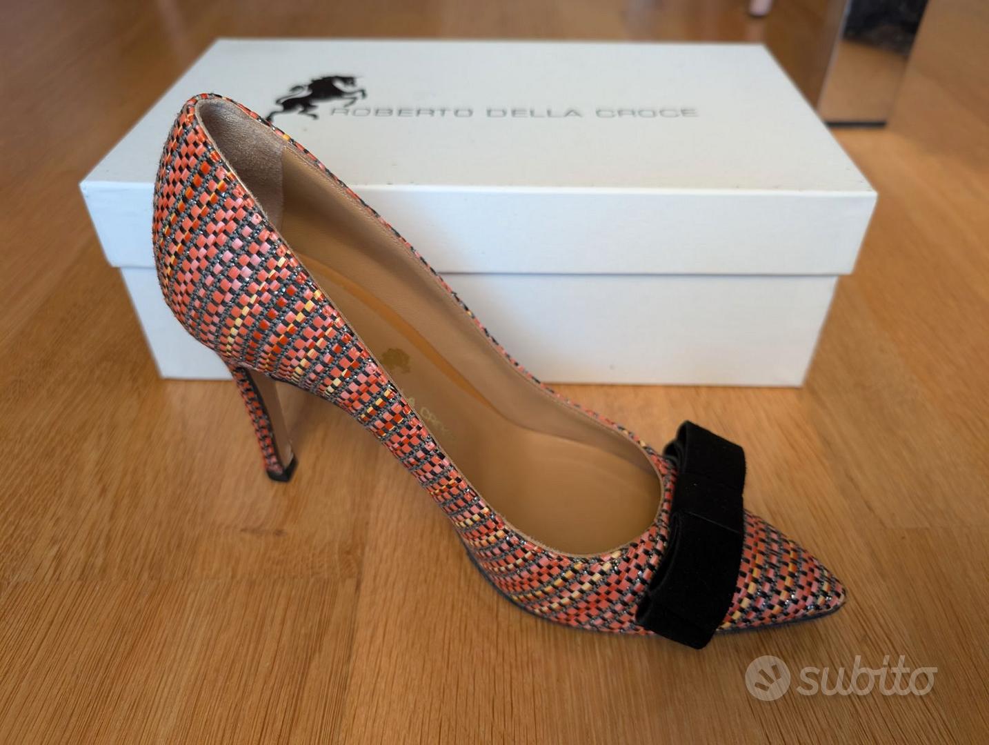 Décolleté Roberto della Croce in vera pelle, 37 (E Abbigliamento