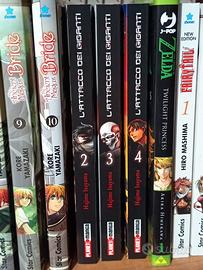 Manga L'attacco dei giganti 