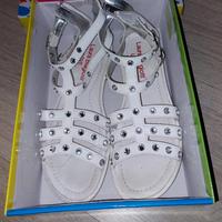 Sandali ~Nuovi in PELLE Laura Biagiotti num 35