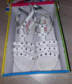 Sandali ~Nuovi in PELLE Laura Biagiotti num 35