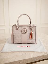 Borsa Guess Monogram Rosa Cipria + Dustbag NUOVA