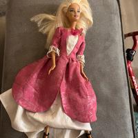 Barbie 2009 vestito tosa