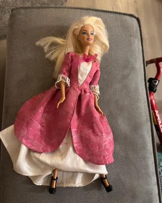 Barbie 2009 vestito tosa