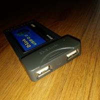 Scheda CardBus PCMCIA con 2 porte USB 2.0 DUB-C2