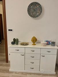 Madia Laccata Bianco Opaco