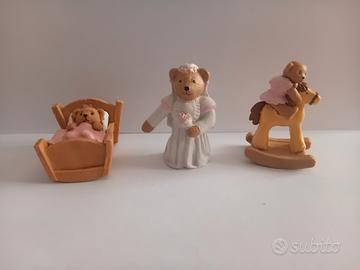 Orsetti Teddy in my pocket vintage 1995 3pz