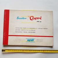 Agrati Capri 50 scooter 1966 catalogo ricambi
