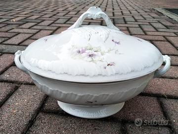 Zuppiera antica porcellana vintage antiquarato