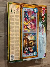 Puzzle di masha e orso come nuovo