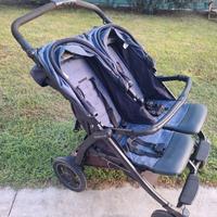 Passeggino gemellare peg perego book for two blu
