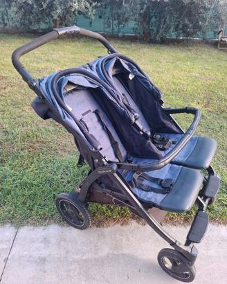 Passeggino gemellare peg perego book for two blu