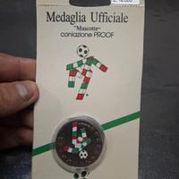 Medaglia Ufficiale Mondiali di Calcio Italia '90