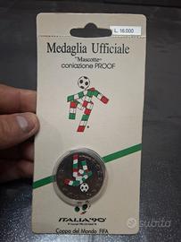 Medaglia Ufficiale Mondiali di Calcio Italia '90