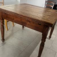 Tavolo antiquariato rustico Toscano