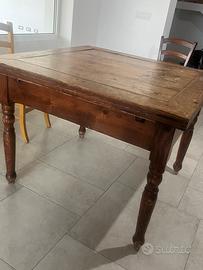 Tavolo antiquariato rustico Toscano