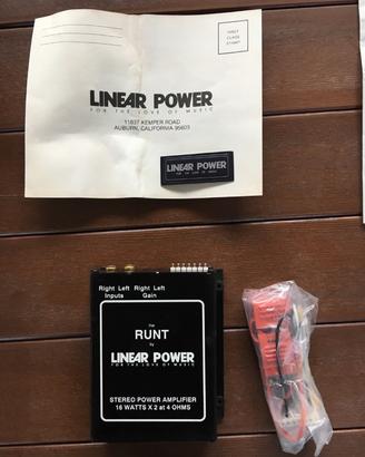 Amplificatore Linear Power