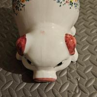 salvadanaio porcellino in ceramica