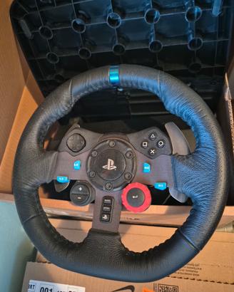 Volante logitech con pedaliera 
