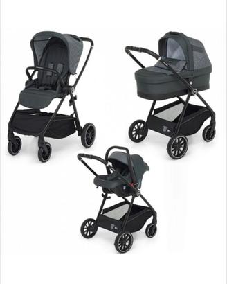 Trio passeggino, ovetto, culla con base isofix
