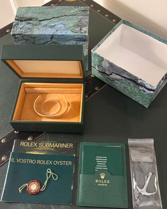 scatola orologio rolex submariner 16610