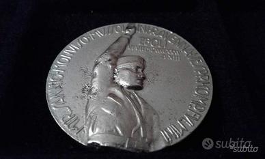 Medaglia Fascista Mussolini CCNN Eboli VI BTG AOI