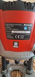 fresatrice  verticale einhell te ro 1255e  ,