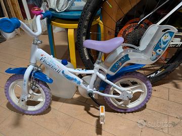 Bici Frozen bimba 12"