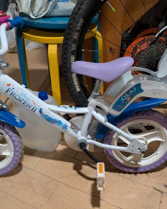 Bici Frozen bimba 12"