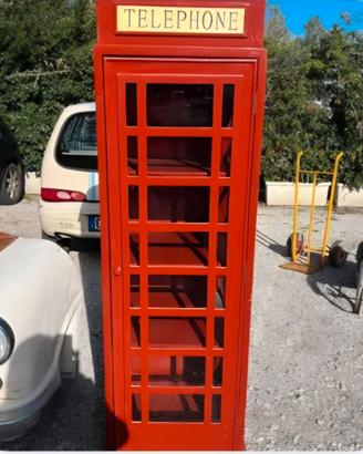 Cabina Telefonica Inglese rossa