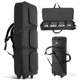 Borsa Porta Cavi per DJ per Pianoforte con Ruote