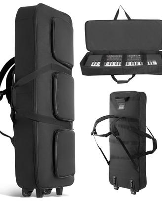 Borsa Porta Cavi per DJ per Pianoforte con Ruote