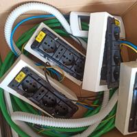 7 porta frutti da 7 posti già collegati