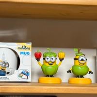 Lotto collezione Minions vari oggetti originali