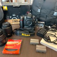 Nikon D90 + 18-55 + 55-200