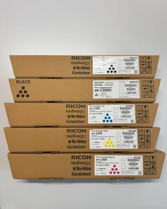 Toner originali Ricoh MP C305H – Tutti i colori