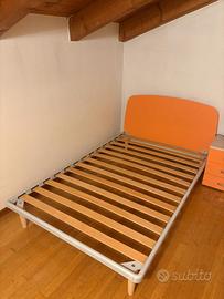 Struttura letto ad una piazza e mezza 120x200 cm
