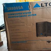 Subwoofer 15" rinforzato
