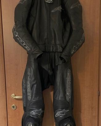Tuta alpinestars due pezzi divisibile