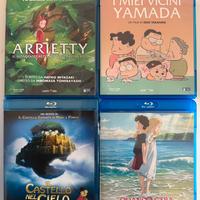 9 Bluray Miyazaki e Studio Ghibli