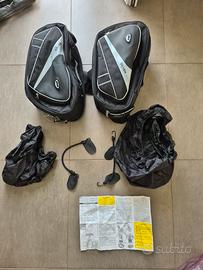 Coppia borse soffici laterali givi moto e scooter