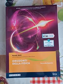 libro di testo "Orizzonti della fisica" 2° biennio
