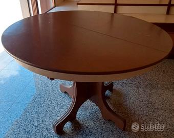 Tavolo rotondo in legno – Diametro 120 cm