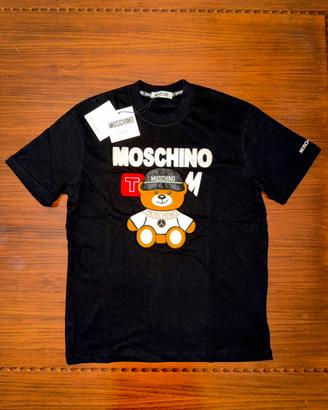 T-shirt Teddy Bear nera
